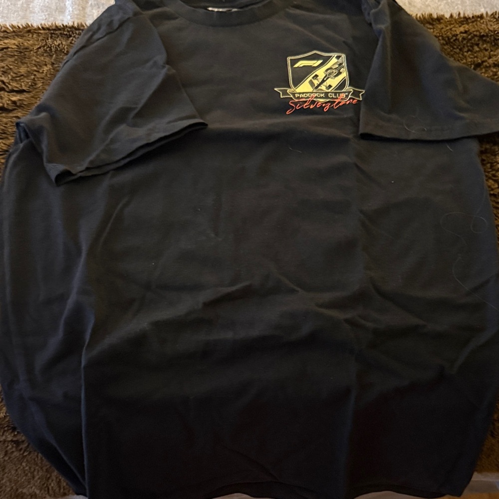 F1 Silverstone Black Graphic T-Shirt (unisex)